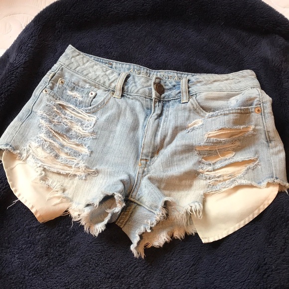 American Eagle Outfitters Pants - AEO High Rise Festival Jean Shorts